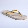 Ipanema Thong Sandals - Beige/Gold-Ipanema-Buy shoes online