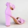 Madison Angelique Classic Block Heel Sandal - Lilac-Madison Heart of New York-Buy shoes online