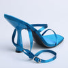 Madison Autumn Hourglass Heel Sandal - Blue-Madison Heart of New York-Buy shoes online