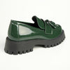 Madison Bella Tassle Slip on Loafer - Dark Green-Madison Heart of New York-Buy shoes online