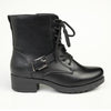 Madison Bex Combat Ankle Boots - Black-Madison Heart of New York-Buy shoes online