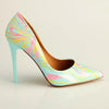Madison Bianca High Stilletto Court - Pastel Multi-Madison Heart of New York-Buy shoes online