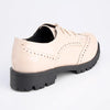 Madison Darcy Lace Up Brogue - Nude-Madison Heart of New York-Buy shoes online