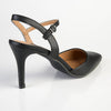 Madison Diana Slingback With Ankle Tie - Black-Madison Heart of New York-Buy shoes online