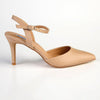 Madison Dina 2 Slingback With Ankle Tie - Nude-Madison Heart of New York-Buy shoes online