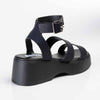 Madison Hannah Chunky Sandals - Black-Madison Heart of New York-Buy shoes online