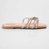 Madison Haven Diamond Strappy Sandals - Nude-Madison Heart of New York-Buy shoes online