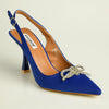 Madison Kelli Slingback Heels - Blue-Madison Heart of New York-Buy shoes online