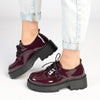 Madison Kia chunky Brogue - Wine-Madison Heart of New York-Buy shoes online