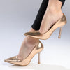 Madison Lila 3 Court With HourGlass Heel - Rose Gold-Madison Heart of New York-Buy shoes online