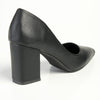 Madison Patricia Medium Block Heel Court - Black-Madison Heart of New York-Buy shoes online