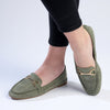 Madison Persley Slip on Loafers - Sage-Madison Heart of New York-Buy shoes online