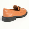 Madison Poppy Platform Loafer -Dark Tan-Madison Heart of New York-Buy shoes online