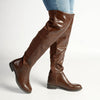 Madison Vella Long Boot - Chocolate-Madison Heart of New York-Buy shoes online