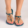 lpanema Classic Hoop Thong Sandals - Blue-Ipanema-Buy shoes online